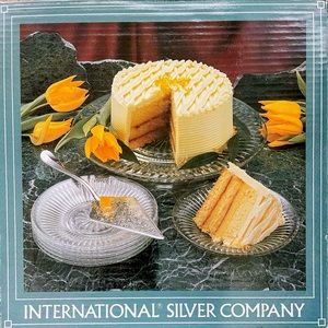 International Silver Company - 8 Piece Cake Set - NEW Unopened Box